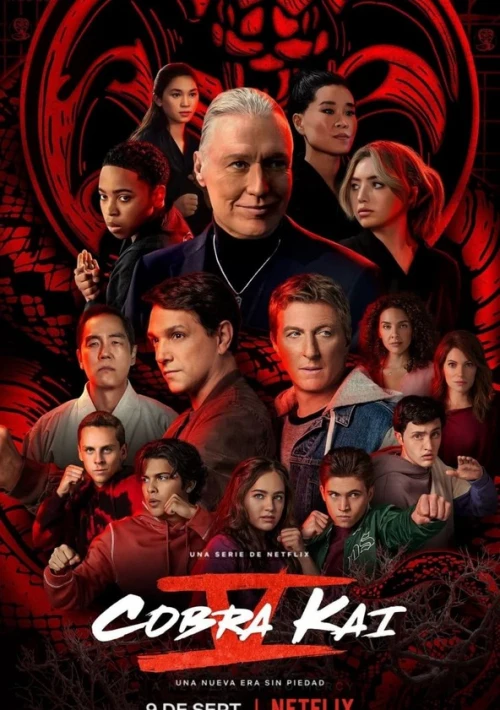 Poster  de la temporada 6 de Cobra Kai