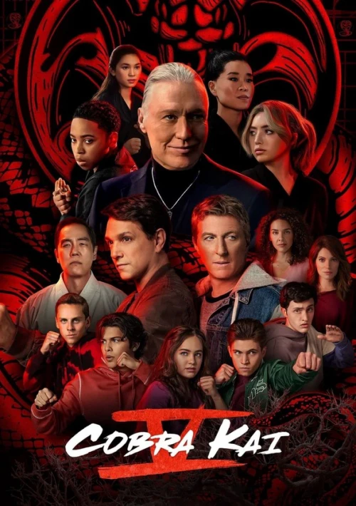 Poster  de la temporada 5 de Cobra Kai