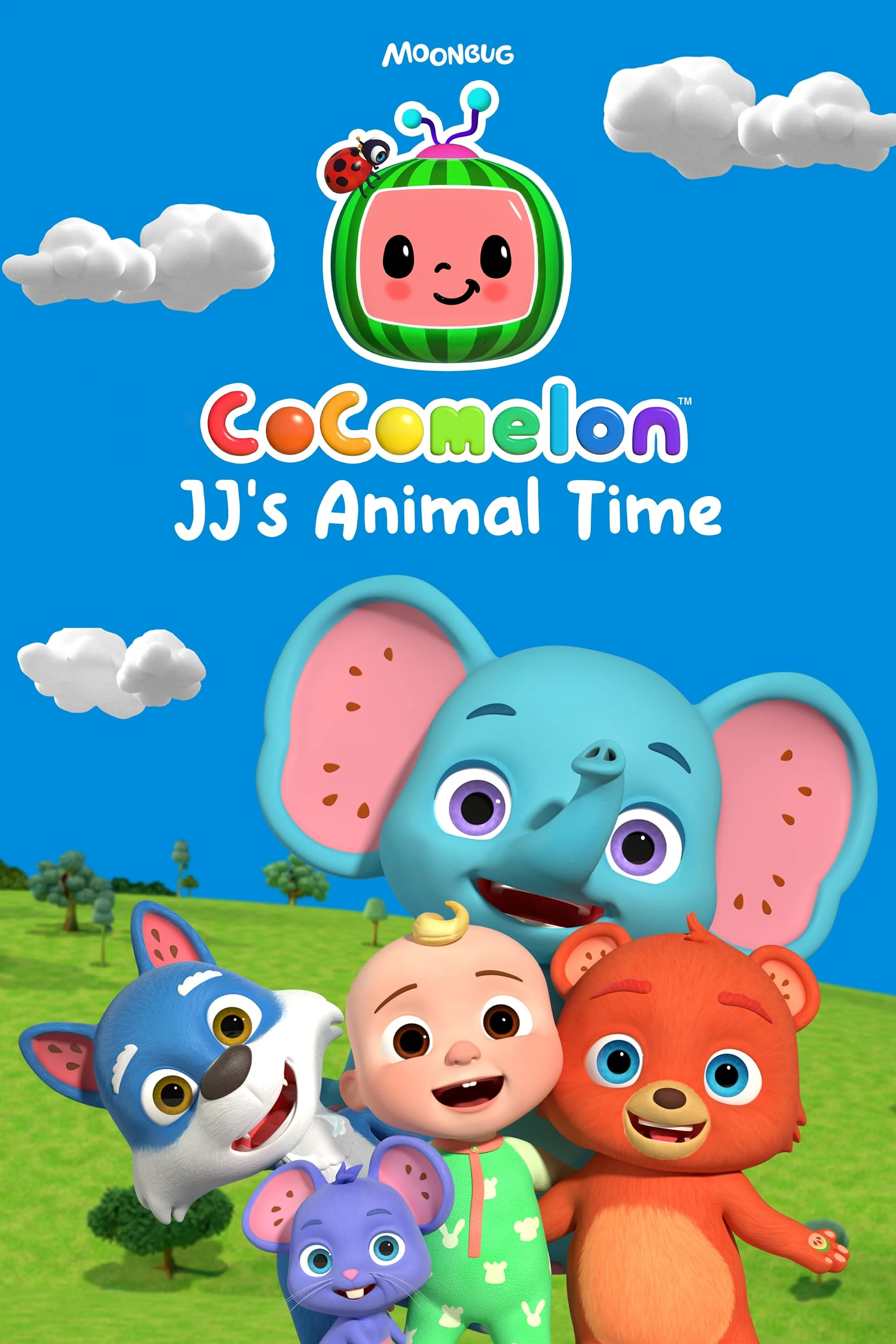 Poster  de CoComelon JJ's Animal Time en inglés