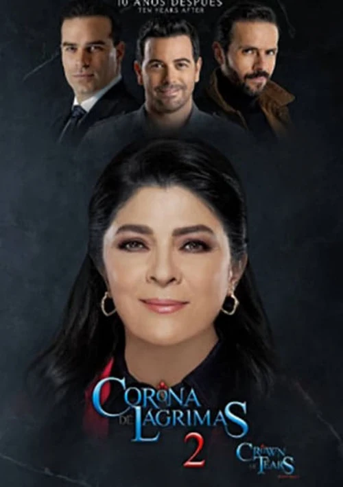 Poster  de la temporada 2 de Corona de lágrimas