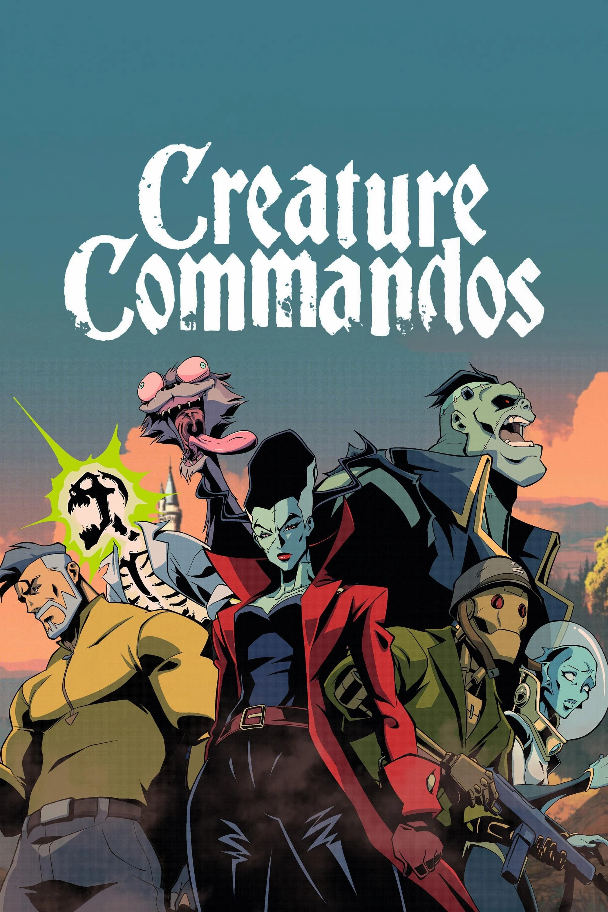 Poster  de Creature Commandos en inglés