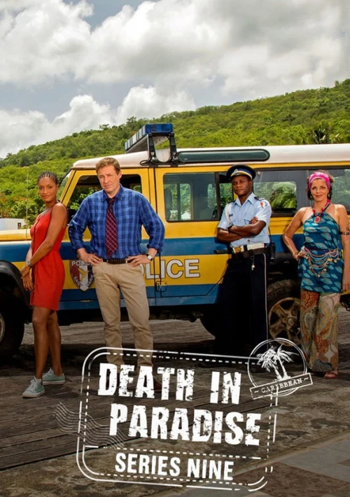 Poster  de la temporada 9 de Death in Paradise