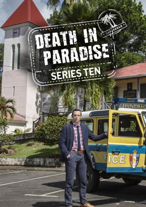 Poster  de la temporada 10 de Death in Paradise