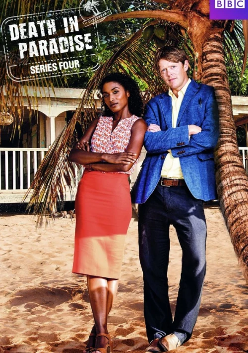 Poster  de la temporada 4 de Death in Paradise