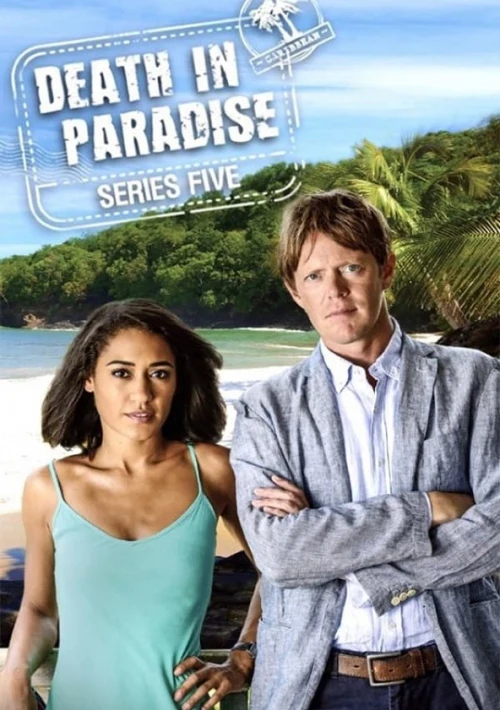 Poster  de la temporada 5 de Death in Paradise