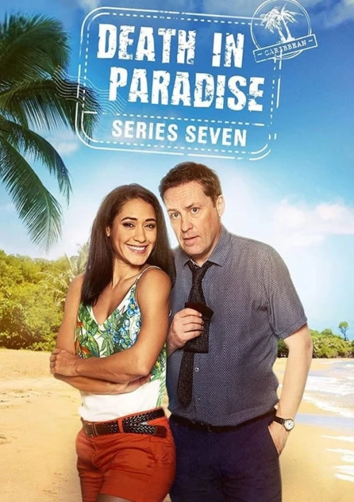 Poster  de la temporada 7 de Death in Paradise