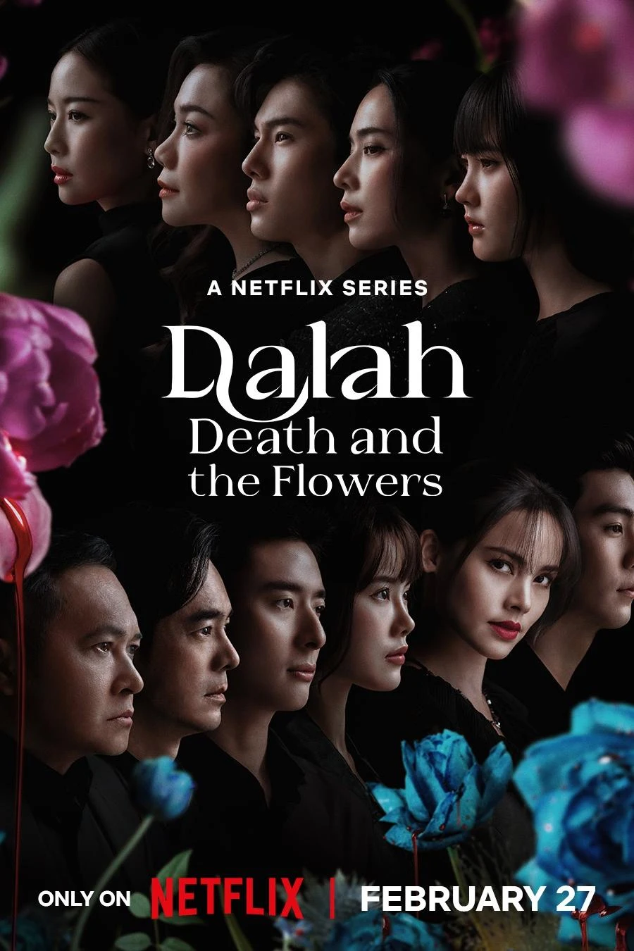Poster  de Dalah: Death and the Flowers en inglés