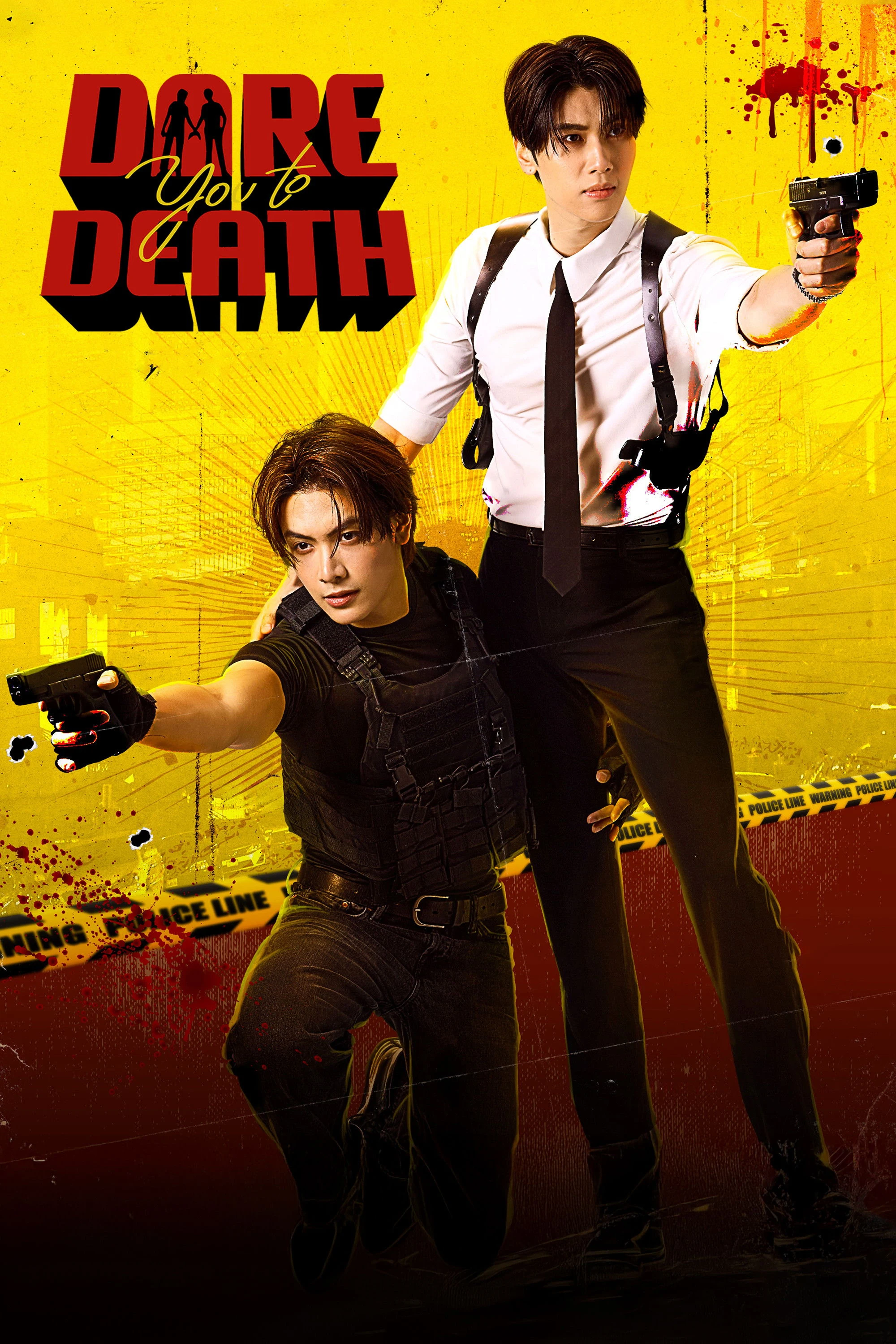Poster  de Dare You to Death en inglés