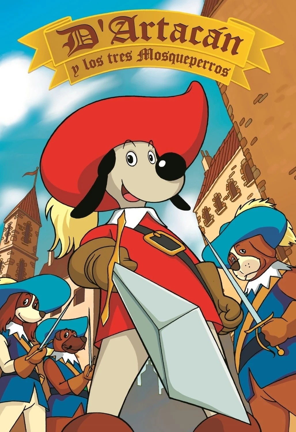 Poster  de Dogtanian and the Three Muskehounds en español
