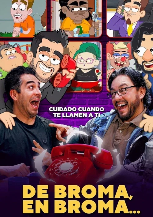 Poster  de la temporada 1 de De Broma en Broma