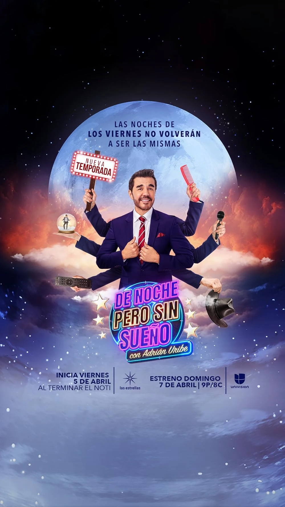 Poster  de De noche pero sin sueño