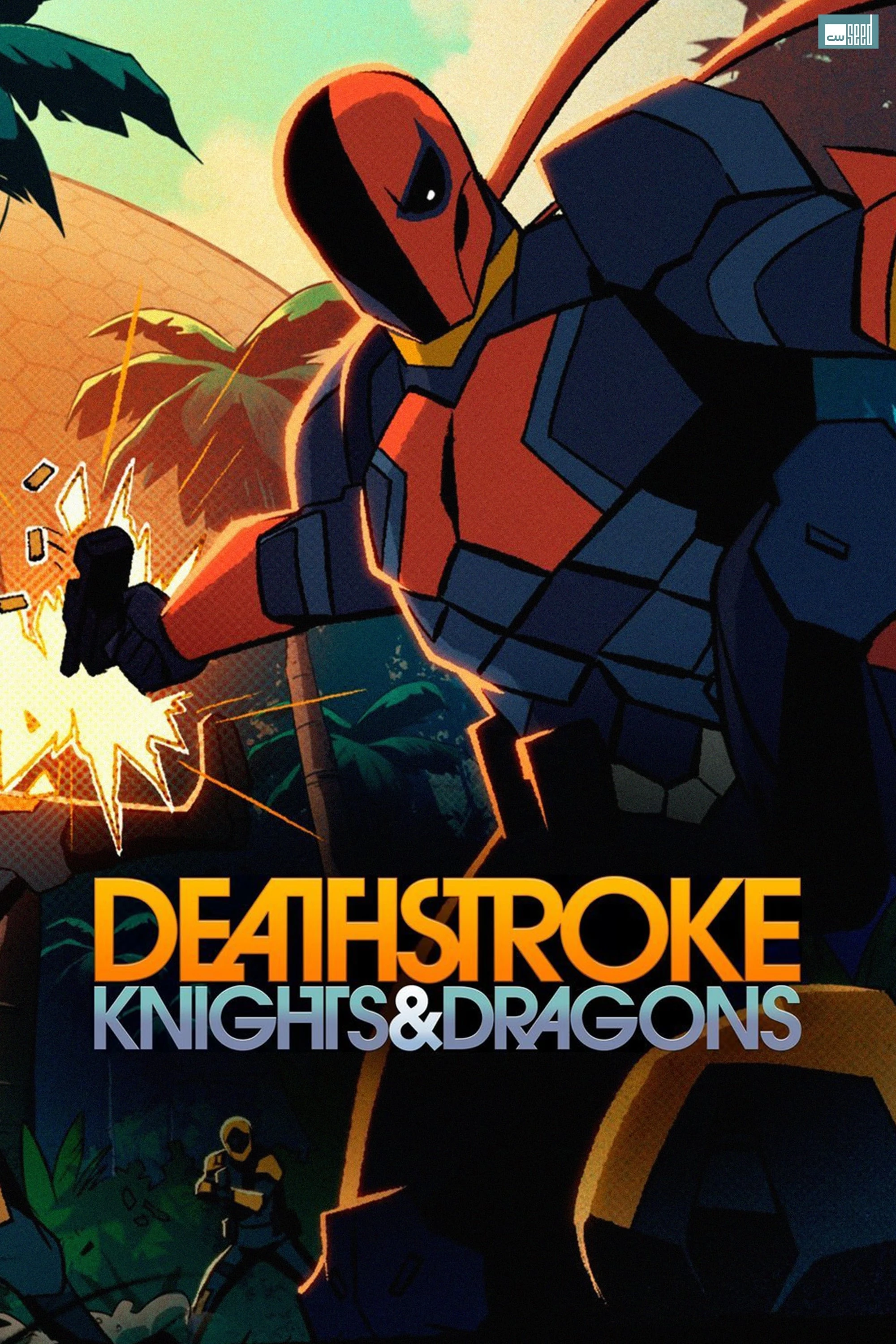 Poster  de Deathstroke: Knights & Dragons en inglés