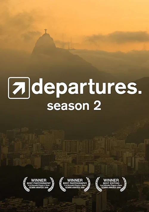 Poster  de la temporada 2 de Departures