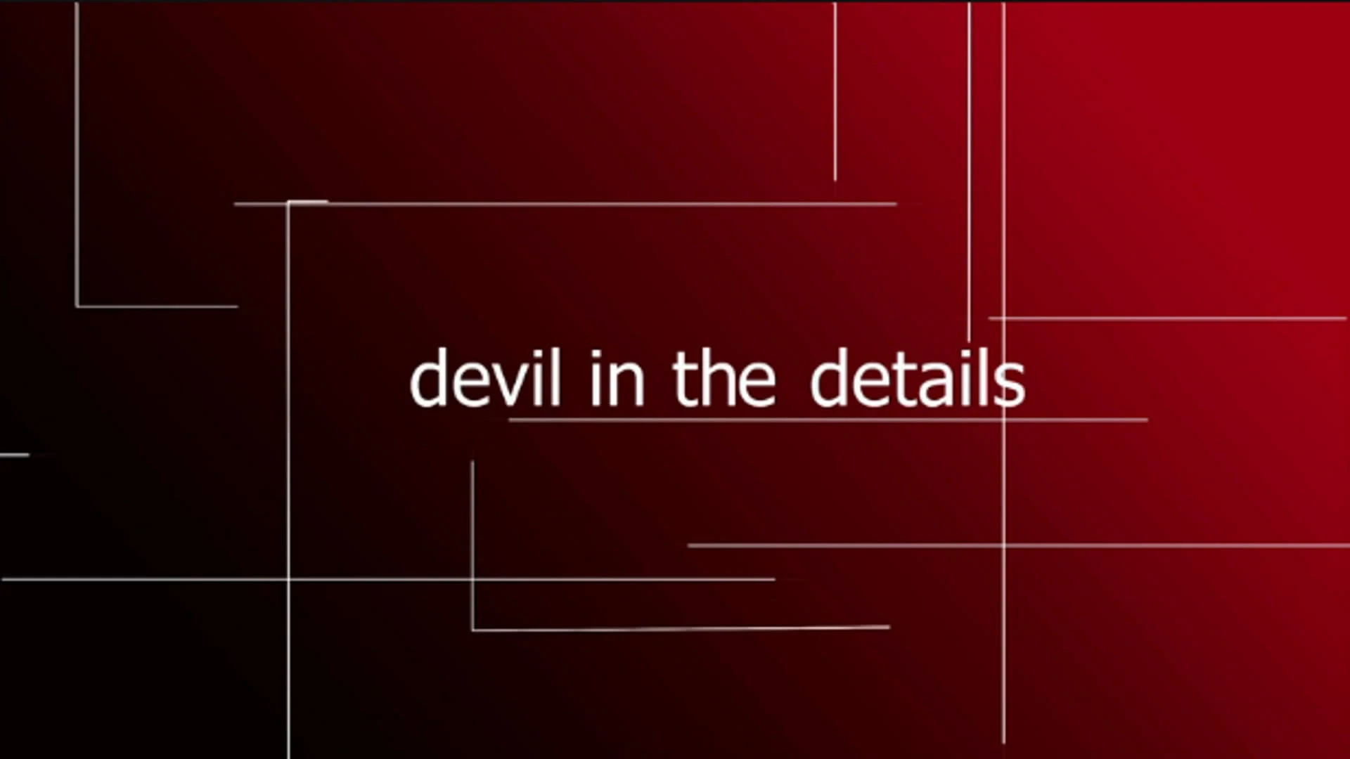 Foto de Devil in the Details