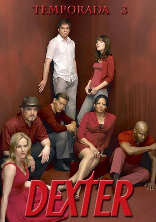 Poster  de la temporada 3 de Dexter