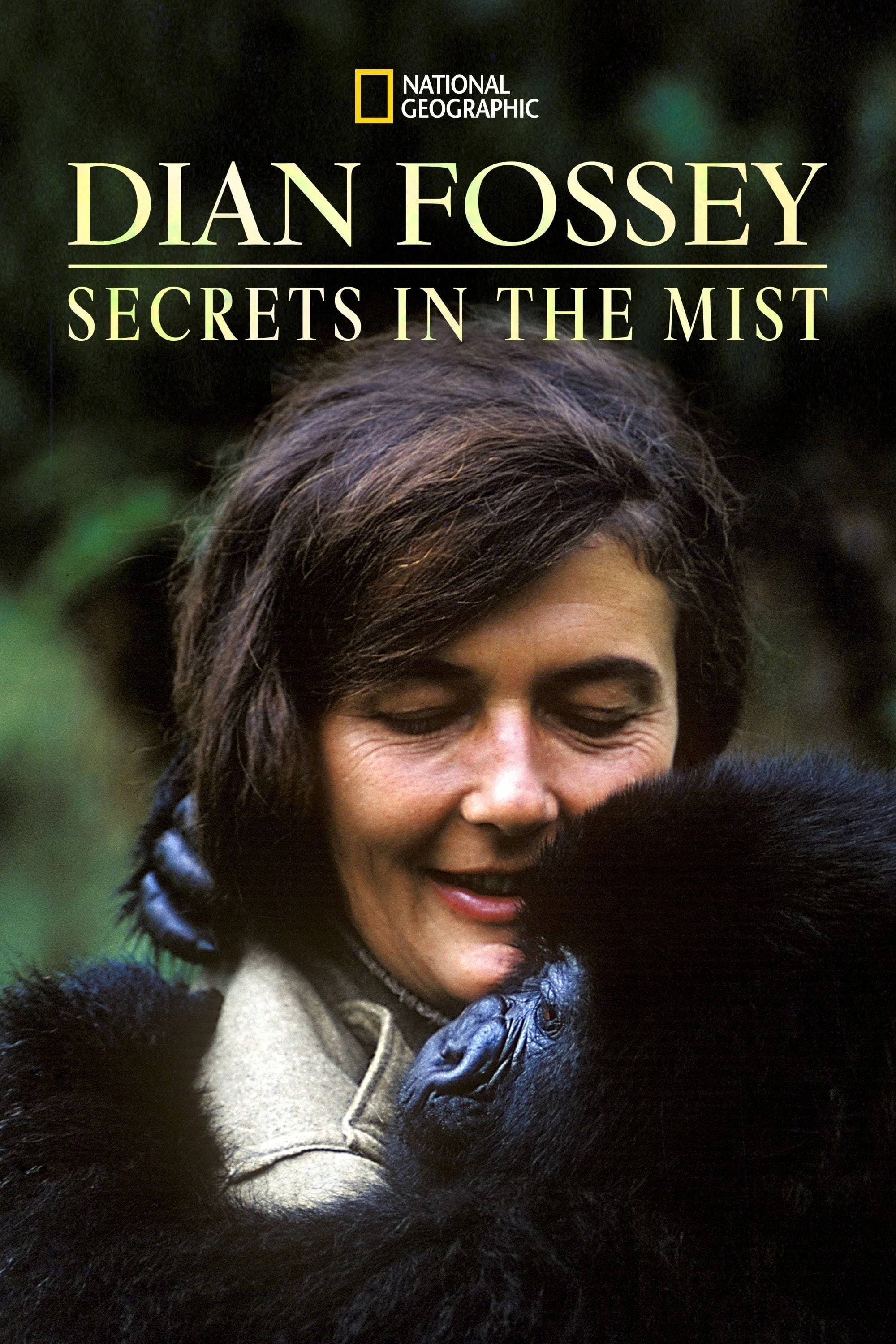 Poster  de Dian Fossey: Secrets in the Mist en inglés