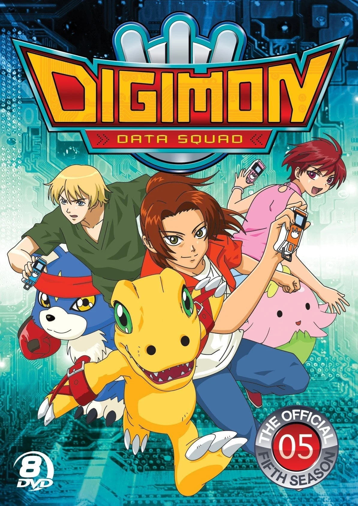 Poster  de Digimon Data Squad en inglés