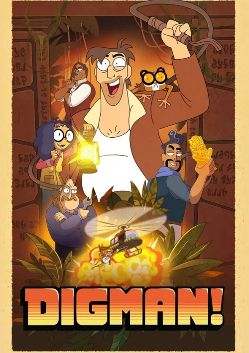 Poster  de la temporada 1 de Digman!