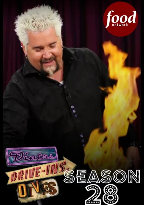 Poster  de la temporada 28 de Diners, Drive-ins and Dives