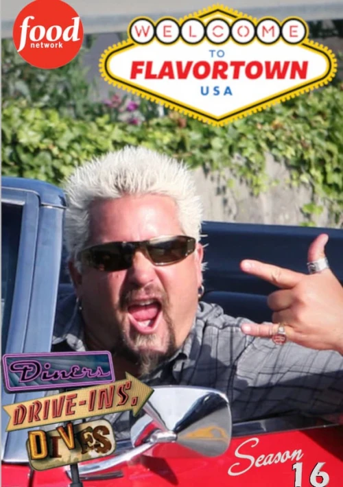 Poster  de la temporada 16 de Diners, Drive-ins and Dives