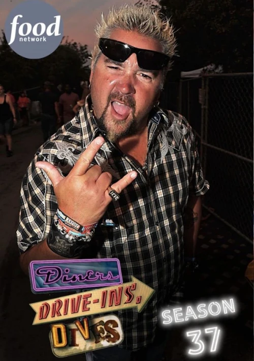 Poster  de la temporada 37 de Diners, Drive-ins and Dives