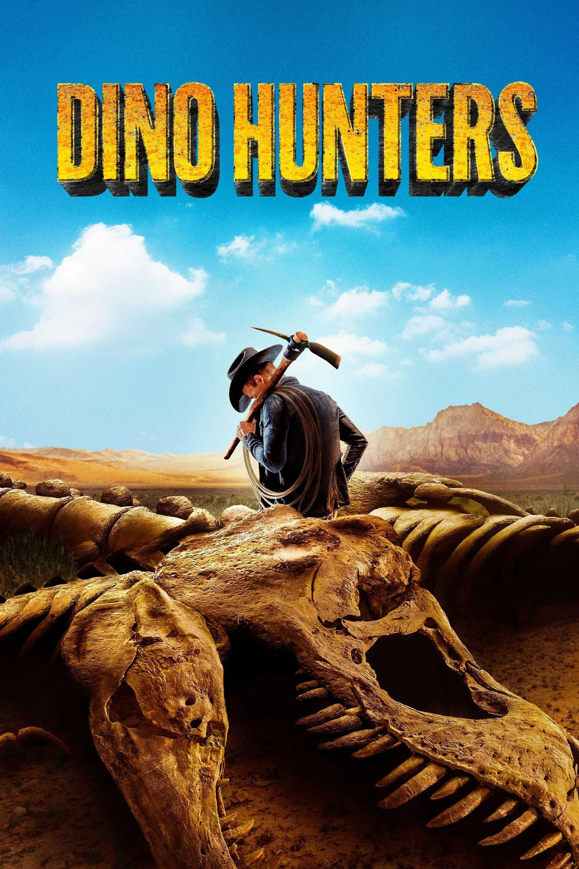 Poster  de Dino Hunters en inglés