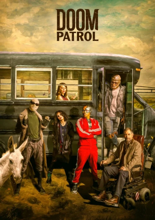 Poster  de la temporada 1 de Doom Patrol