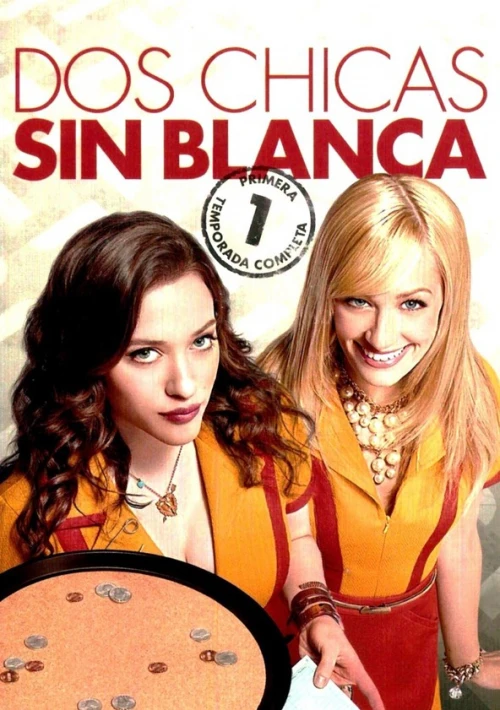 Poster  de la temporada 1 de 2 Broke Girls