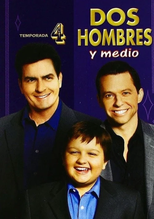 Poster  de la temporada 4 de Two and a Half Men