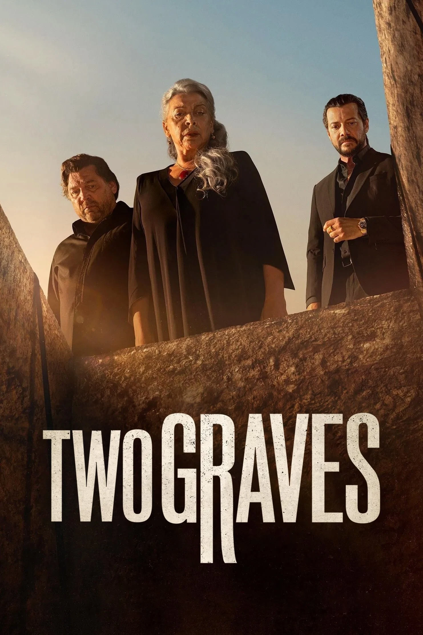 Poster  de Two Graves en inglés