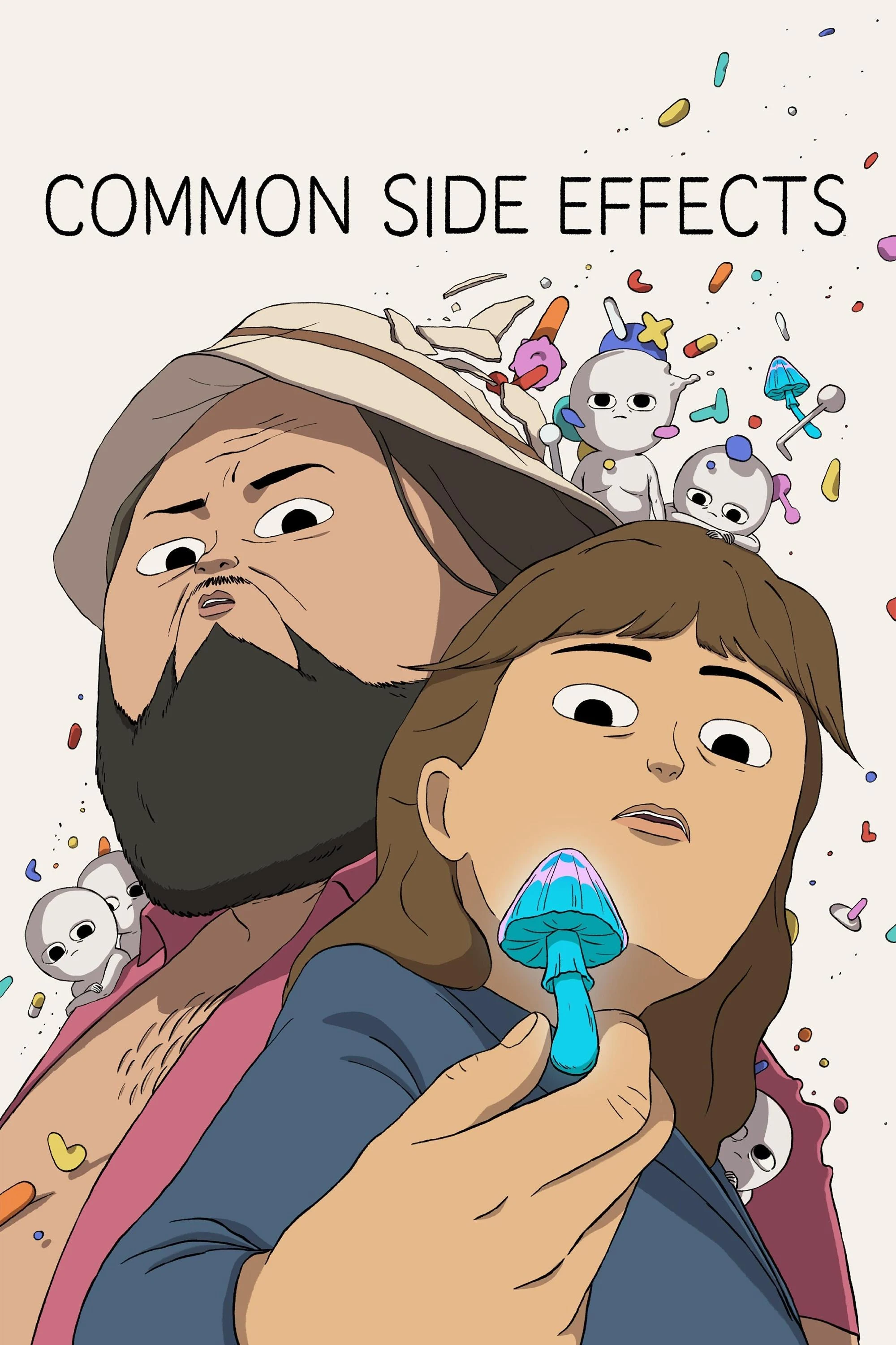 Poster  de Common Side Effects en inglés