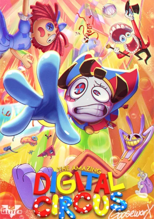 Poster  de la temporada 1 de The Amazing Digital Circus