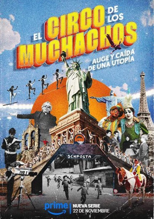 Poster  de la temporada 1 de El circo de los muchachos