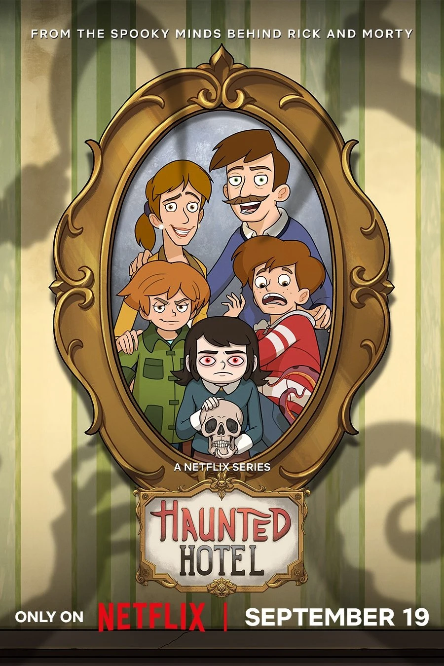 Poster  de Haunted Hotel en inglés