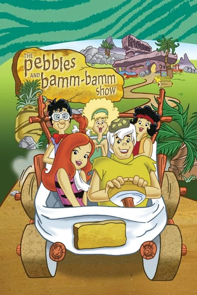 Poster  de El show de Pebbles y Bamm en inglés