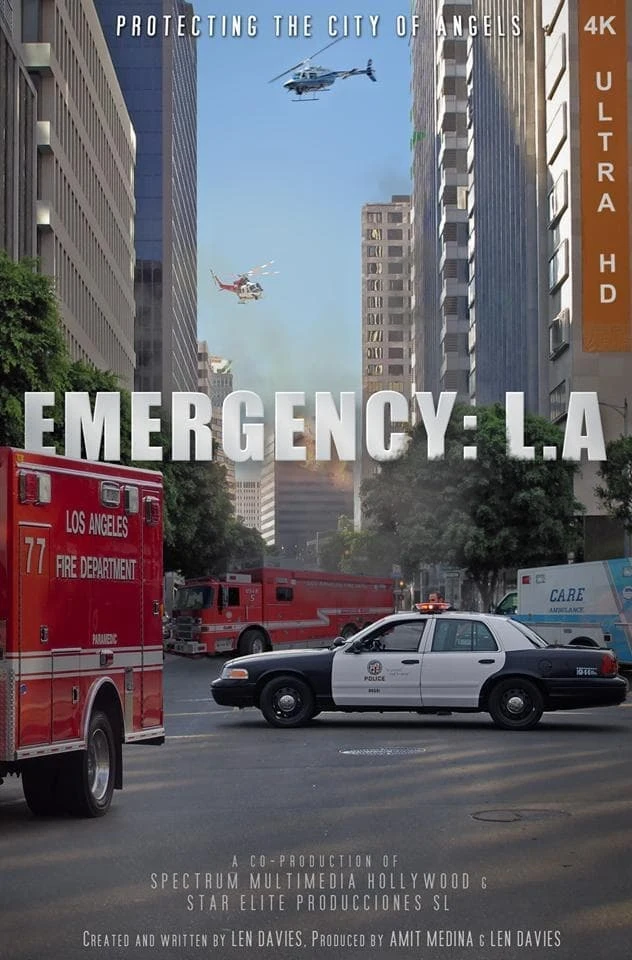 Poster  de Emergency: LA en inglés