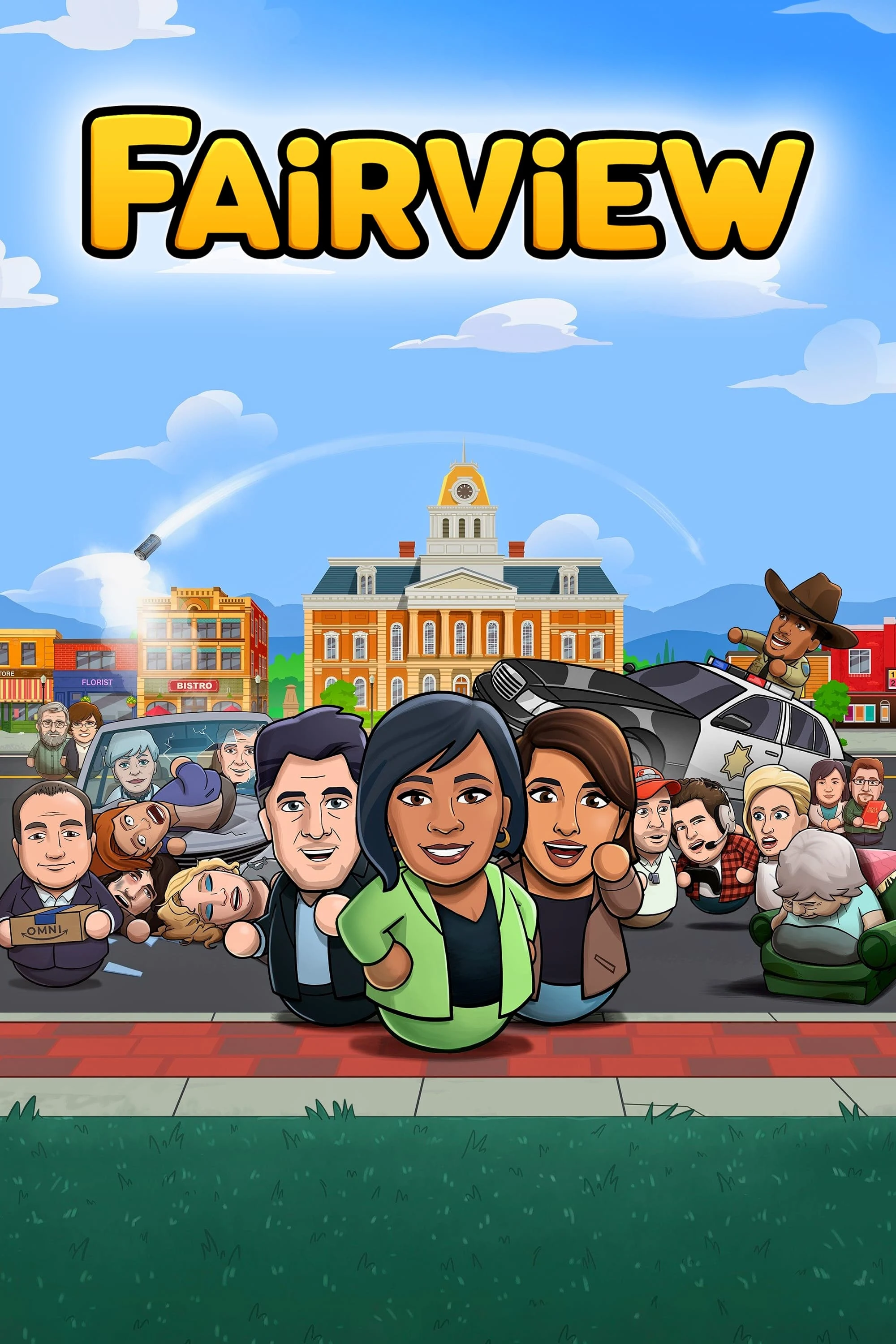 Poster  de Fairview en inglés