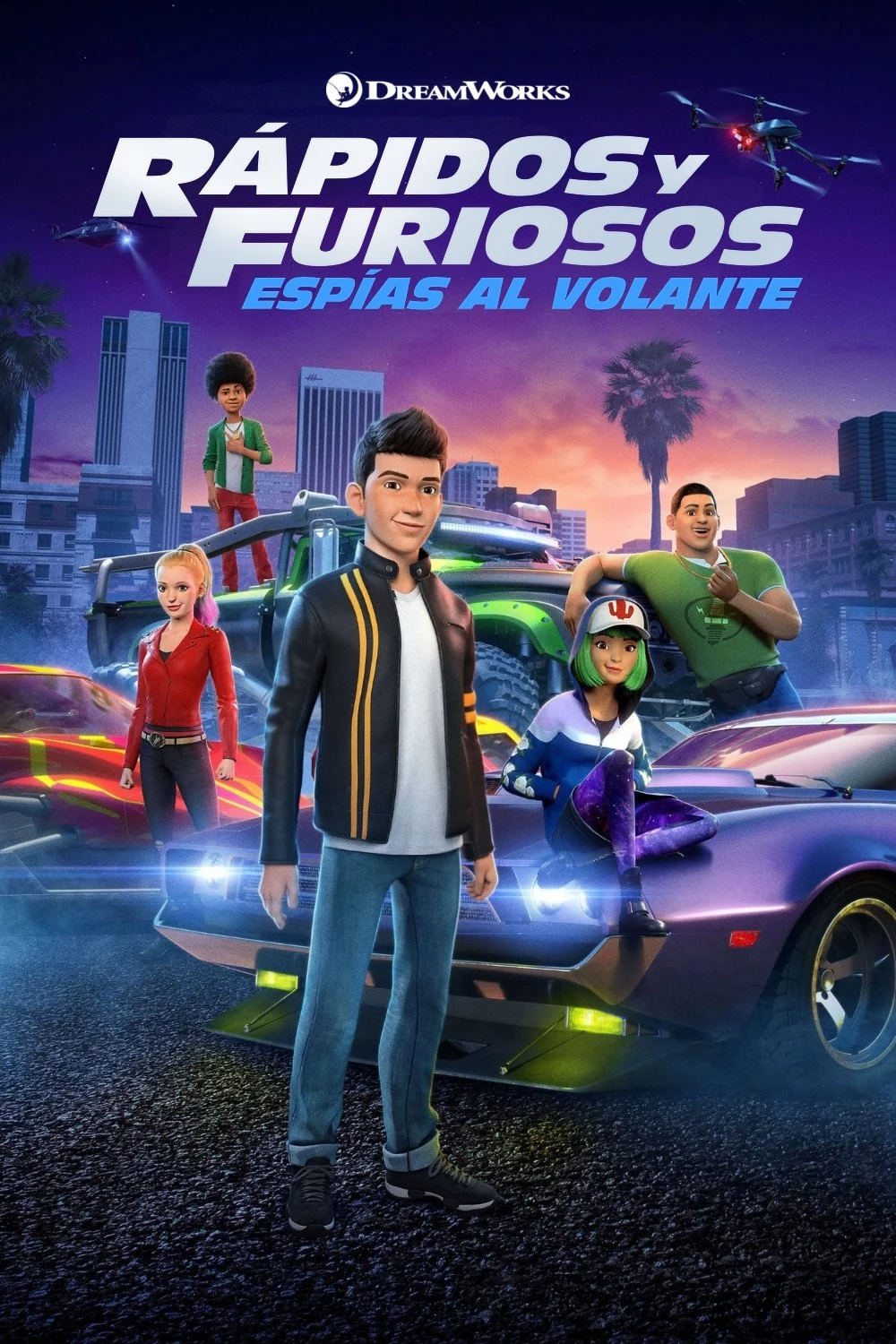 Poster  de Fast & Furious Spy Racers en español