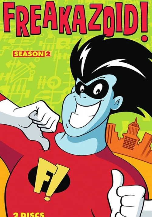 Poster  de la temporada 2 de Freakazoid!