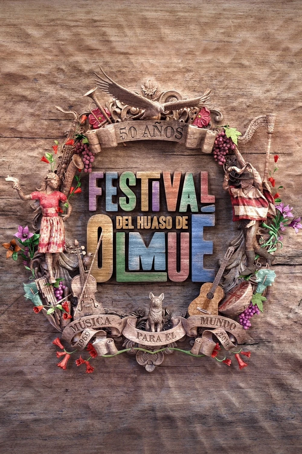 Poster  de Festival del Huaso de Olmué en español