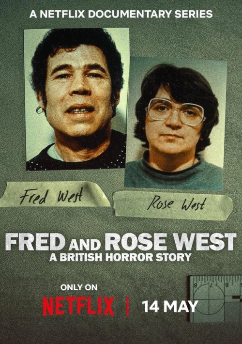 Poster  de la temporada 1 de Fred & Rose West: A British Horror Story