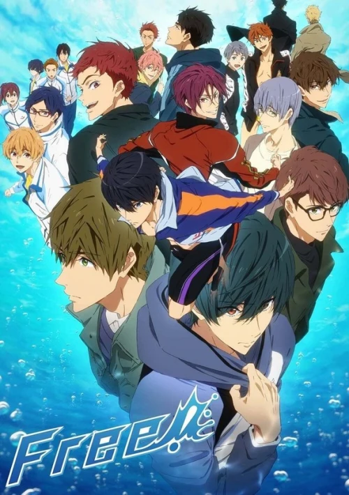 Poster  de la temporada 3 de Free! - Iwatobi Swim Club
