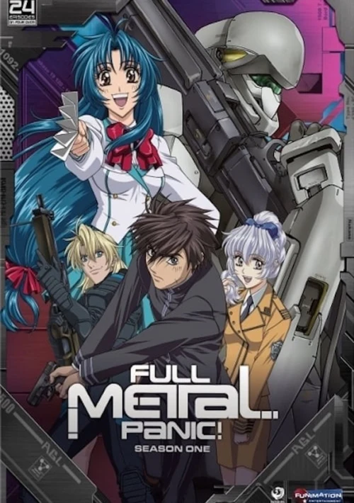 Poster  de la temporada 1 de Full Metal Panic!