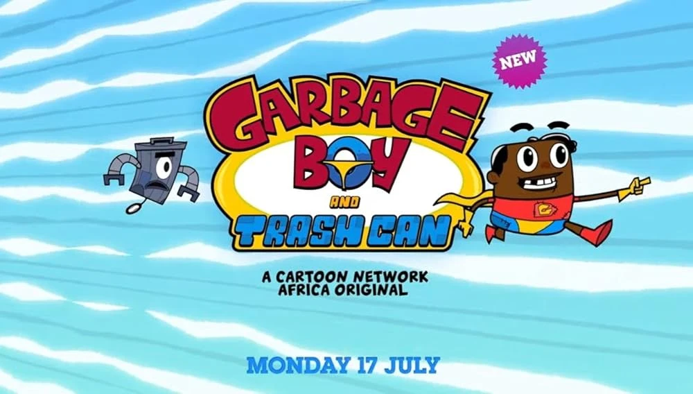Poster  de Garbage Boy and Trash Can