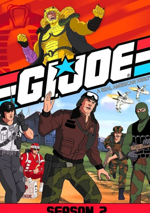Poster  de la temporada 2 de G.I. Joe: A Real American Hero