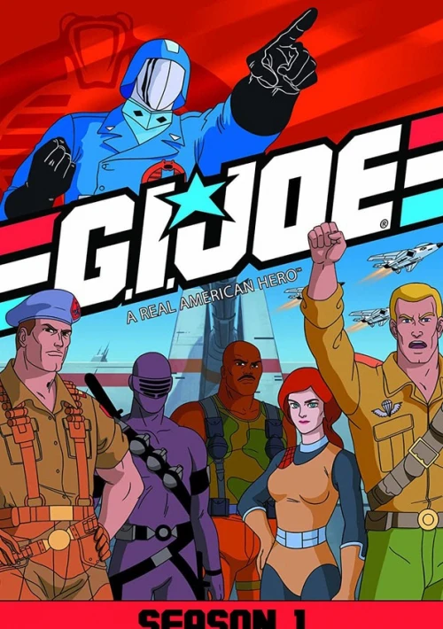 Poster  de la temporada 1 de G.I. Joe: A Real American Hero