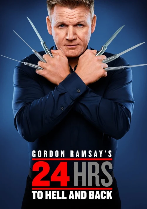 Poster  de la temporada 3 de Gordon Ramsay's 24 Hours to Hell and Back