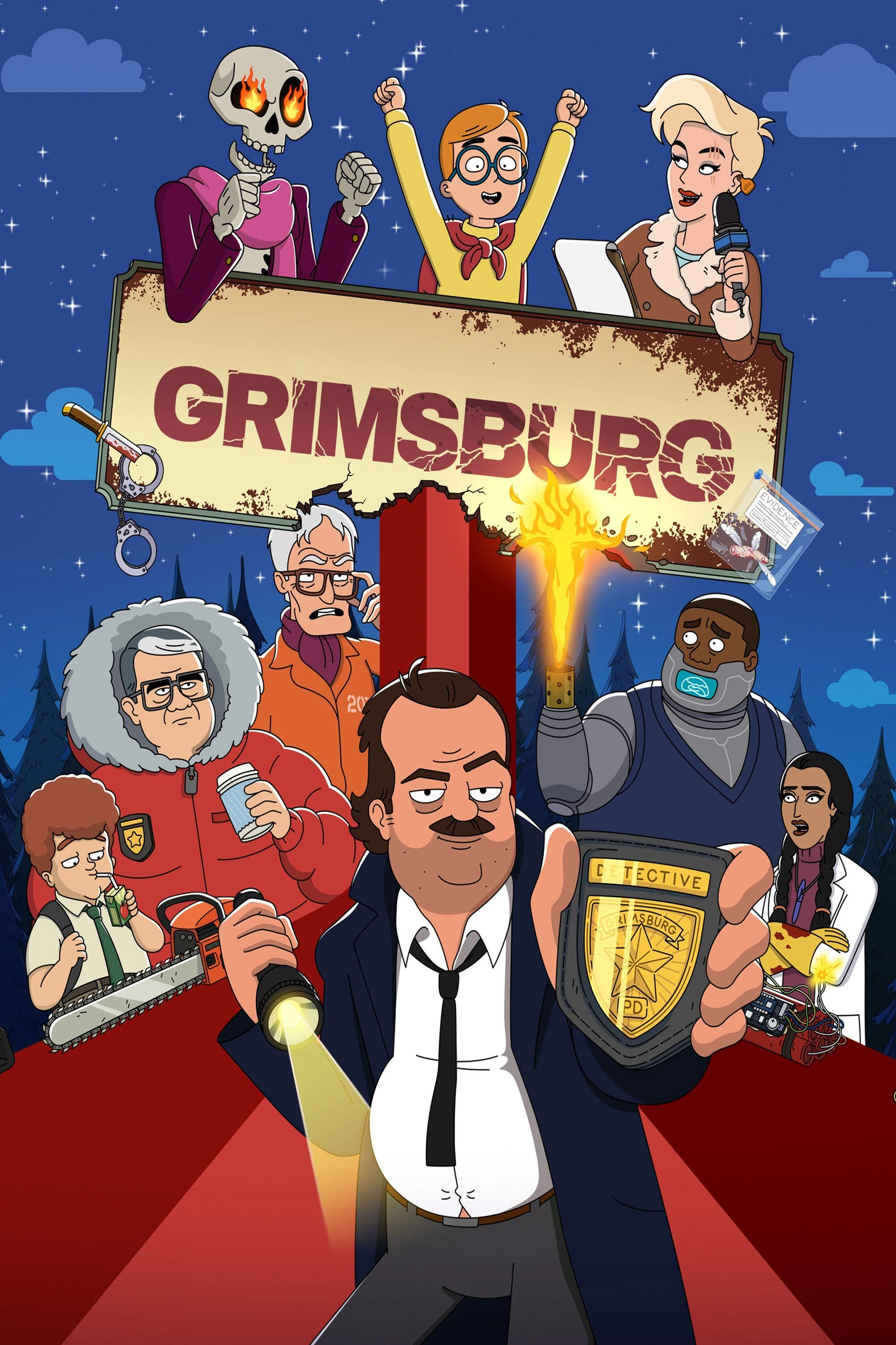 Poster  de Grimsburg en inglés