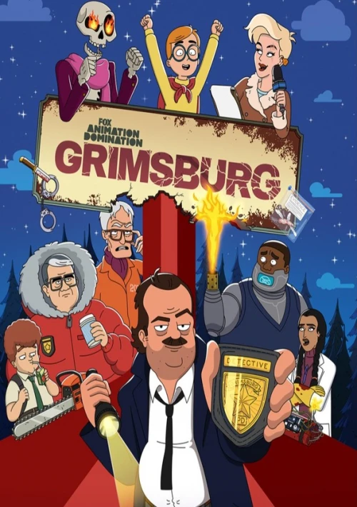 Poster  de la temporada 2 de Grimsburg