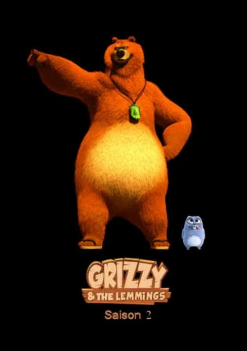 Poster  de la temporada 2 de Grizzy & the Lemmings